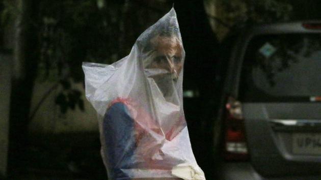 The India Meteorological Department (IMD) said the subsequent two days, too, will have partly cloudy sky with possibility of thunder and lightning. (Salman Ali /HT PHOTO)