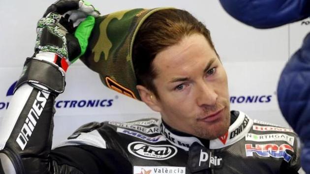 Nicky Hayden of the US won the MotoGP world championship in 2006, narrowly beating Valentino Rossi. He raced for Honda and Ducati in his MotoGP career from 2003 to 2016, recording three race victories and 28 podium finishes in 218 races. In the World Superbike championship last year, Hayden finished fifth. (Reuters) Nicky Hayden of the US won the MotoGP world championship in 2006, narrowly beating Valentino Rossi. He raced for Honda and Ducati in his MotoGP career from 2003 to 2016, recording three race victories and 28 podium finishes in 218 races. In the World Superbike championship last year, Hayden finished fifth. (Reuters)