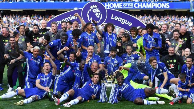 Chelsea FC Celebrate Premier League Crown At Stamford Bridge ...