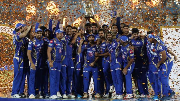 This was MI’s third IPL title, the highest by any team in the tournament’s history. (BCCI)