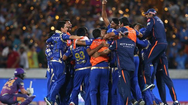 Rohit Sharma-led Mumbai Indians clinched their third Indian Premier League (IPL) title with a thrilling win over Rising Pune Supergiant at the Rajiv Gandhi International Stadium, Hyderabad. (BCCI) Rohit Sharma-led Mumbai Indians clinched their third Indian Premier League (IPL) title with a thrilling win over Rising Pune Supergiant at the Rajiv Gandhi International Stadium, Hyderabad. (BCCI)