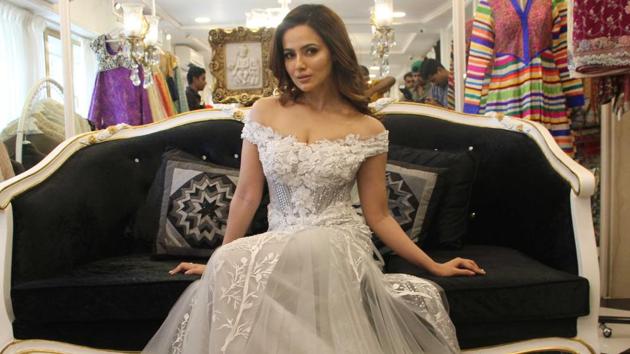 Actor Sana Khan would be next seen sharing screen space with Akshay Kumar in the film, Toilet: Ek Prem Katha. Actor Sana Khan would be next seen sharing screen space with Akshay Kumar in the film, Toilet: Ek Prem Katha.