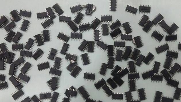 STF sources said that they trained others for installing the chips and the demand for the chips, which has a specific shape, started rising. (HT Photo) STF sources said that they trained others for installing the chips and the demand for the chips, which has a specific shape, started rising. (HT Photo)