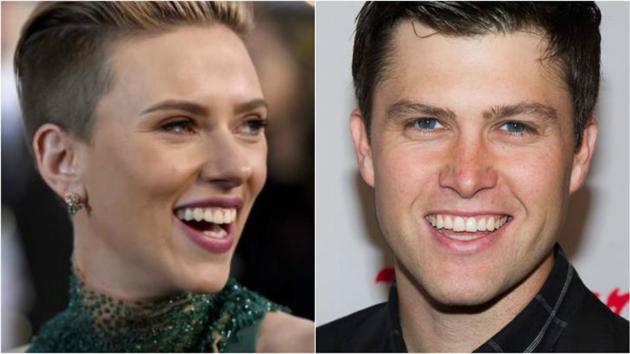 Scarlett Johansson has a new man in her life. Spotted making out with