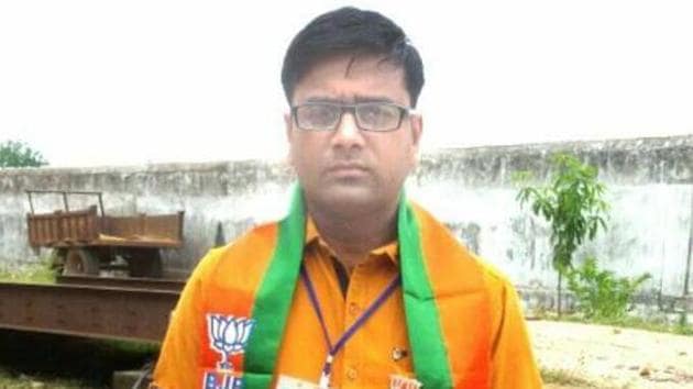 Prakash Agarwal, vice-president of the Bharatiya Janata Yuva Morcha of Raigarh, allegedly sent the WhatsApp text on Sunday. (Facebook) Prakash Agarwal, vice-president of the Bharatiya Janata Yuva Morcha of Raigarh, allegedly sent the WhatsApp text on Sunday. (Facebook)