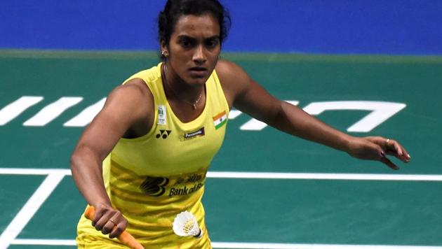 PV Sindhu defeated Fitriani Fitriani 21-9 21-19 to hand India a stunning win over Indonesia in their Sudirman Cup encounter. (AFP) PV Sindhu defeated Fitriani Fitriani 21-9 21-19 to hand India a stunning win over Indonesia in their Sudirman Cup encounter. (AFP)