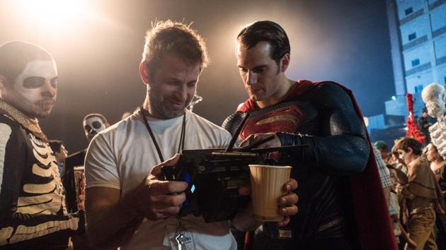 Zack Snyder Shares Henry Cavill's First SUPERMAN Costume Test