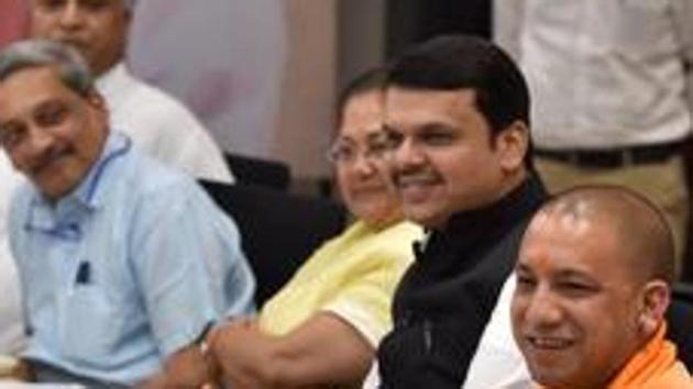 BJP chief ministers will travel states where the party is not in power between May 26 and June 15. (PTI File Photo) BJP chief ministers will travel states where the party is not in power between May 26 and June 15. (PTI File Photo)