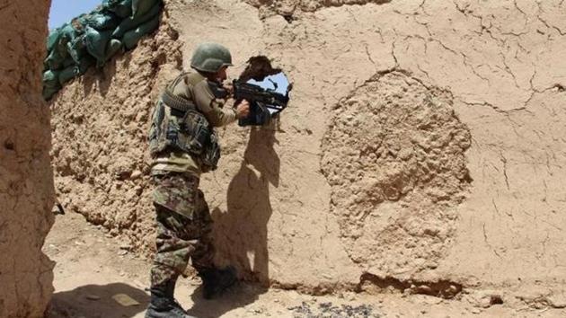 At least 10 Afghan soldiers were killed in a militant attack on army base in the southern province of Kandahar. (Reuters File Photo) At least 10 Afghan soldiers were killed in a militant attack on army base in the southern province of Kandahar. (Reuters File Photo)