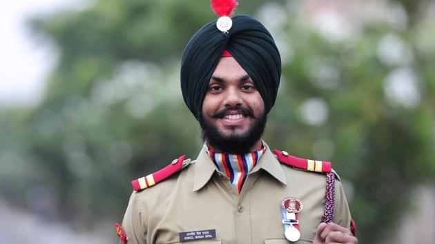 Anmol Singh was adjudged “All India Best Cadet” at the Republic Day Camp of NCC from January 1 to 31, 2017. (HT Photo) Anmol Singh was adjudged “All India Best Cadet” at the Republic Day Camp of NCC from January 1 to 31, 2017. (HT Photo)