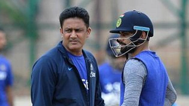 Virat Kohli and Anil Kumble have sought an increase in their pay but the BCCI have said any increment for the international players will mean reducing either the share of state associations or domestic players.(AFP/Getty Images)