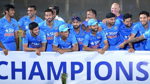 India are the defending ICC Champions Trophy 2017 and they will be eyeing a third crown. (AFP)