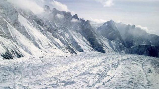 A file photo shows an aerial view of the Siachen Glacier, which traverses the Himalayan region dividing India and Pakistan. Media reports said Pakistani jets flew near the Siachen Glacier on the Indian side on Weednesday. (AP) A file photo shows an aerial view of the Siachen Glacier, which traverses the Himalayan region dividing India and Pakistan. Media reports said Pakistani jets flew near the Siachen Glacier on the Indian side on Weednesday. (AP)