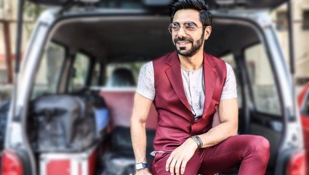 A well-known radio jockey and sports anchor, Chandigarh lad Aparshakti Khurana is all set to make waves as an actor as well. (HT Photo)