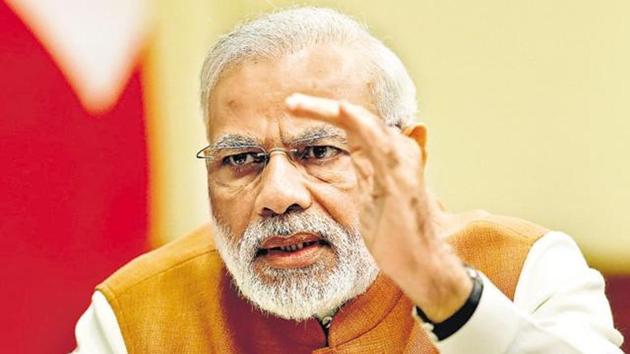 Prime Minister Narendra Modi (HT photo) Prime Minister Narendra Modi (HT photo)