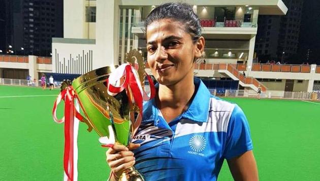 The graceful Savita Punia is one of the best women goalkeepers in the field of hockey in India. (HT Photo)