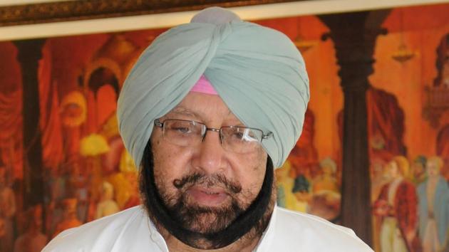 Punjab chief minister Captain Amarinder Singh. (Anil Dayal/HT Photo) Punjab chief minister Captain Amarinder Singh. (Anil Dayal/HT Photo)