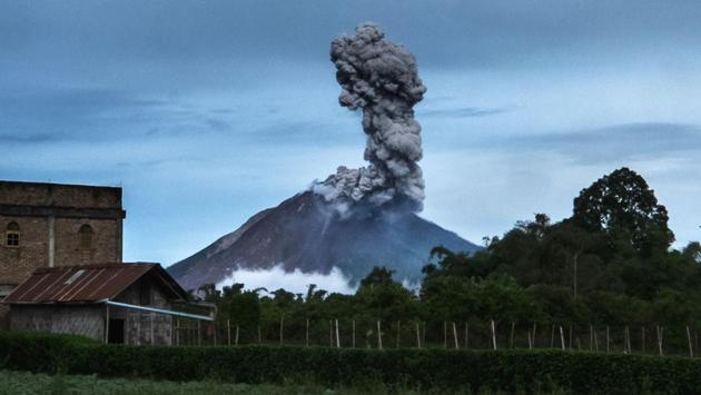 Indonesia has more than 400 volcanoes, of which at least 129 are active and 65 are designated dangerous, including Mount Sinabung. (TIBTA PANGIN / AFP)