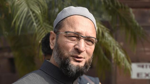 AIMIM chief Asaduddin Owaisi is three-time MP from Hyderabad. (Sonu Mehta/HT PHOTO) AIMIM chief Asaduddin Owaisi is three-time MP from Hyderabad. (Sonu Mehta/HT PHOTO)