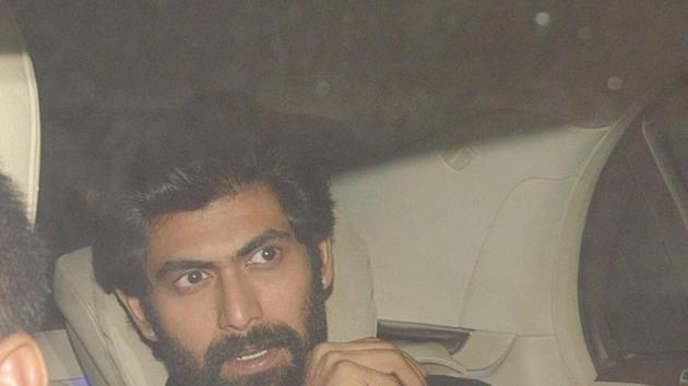 Rana Daggubati at KJo’s birthday party. (HT/ Prodip gUHA) Rana Daggubati at KJo’s birthday party. (HT/ Prodip gUHA)