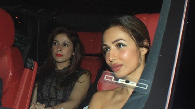 Malaiika Arora Khan arrives for KJo’s birthday bash. (HT/ Prodip gUHA) Malaiika Arora Khan arrives for KJo’s birthday bash. (HT/ Prodip gUHA)