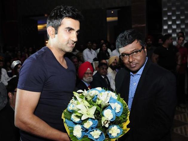 Gautam Gambhir at HT Youth Forum 2017, in Chandigarh on Friday. (HT Photo)