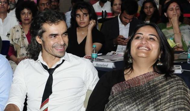 Director Imtiaz Ali at HT Youth Forum 2017, in Chandigarh on Friday. (HT Photo)