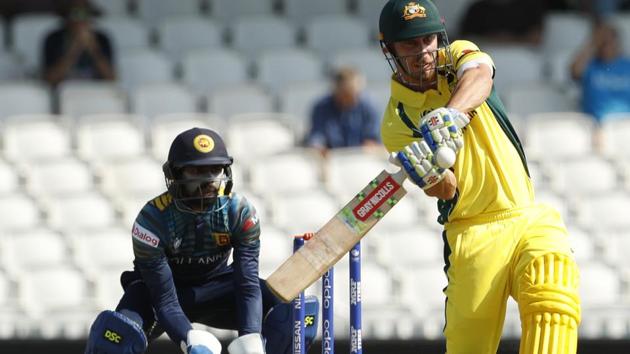 Australia's Chris Lynn plays a shot against Sri Lanka. (REUTERS) 