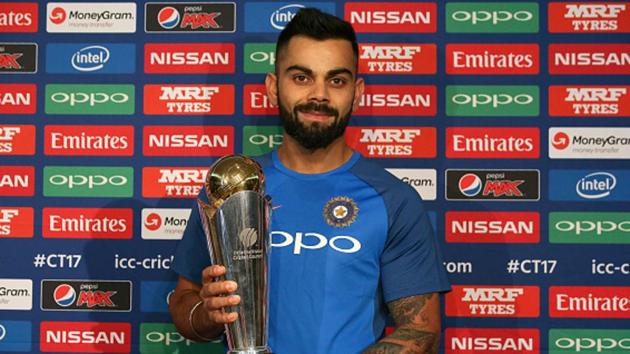 India skipper Virat Kohli is particularly impressed with England’s strength in depth and expects the hosts to be ruthless in the ICC Champions Trophy, starting June 1. (AFP/Getty Images) India skipper Virat Kohli is particularly impressed with England’s strength in depth and expects the hosts to be ruthless in the ICC Champions Trophy, starting June 1. (AFP/Getty Images)
