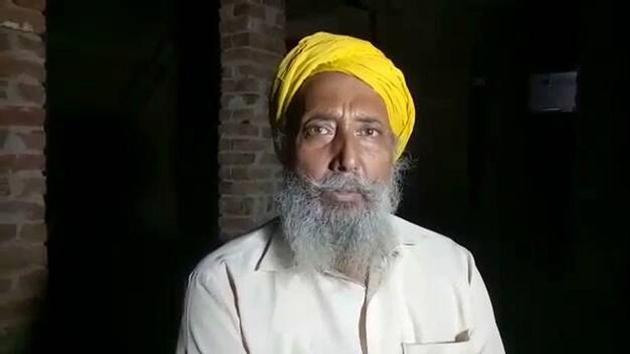 Harpal Singh, a victim. (HT Photo) Harpal Singh, a victim. (HT Photo)