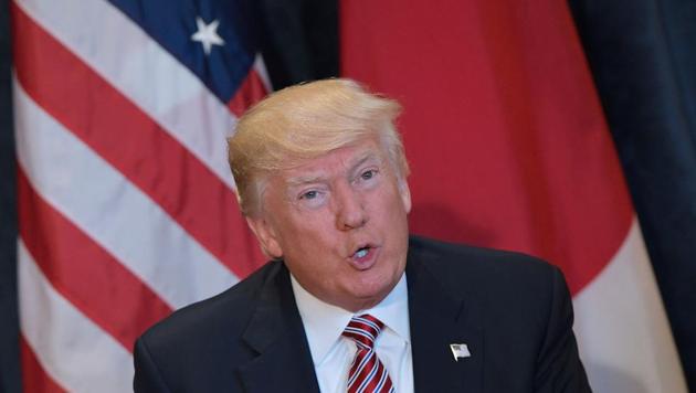 US President Donald Trump wished Muslims “a joyful Ramadan,” on Friday, urging them to use the holy month to reject violence by Islamist extremists. (AFP Photo) US President Donald Trump wished Muslims “a joyful Ramadan,” on Friday, urging them to use the holy month to reject violence by Islamist extremists. (AFP Photo)
