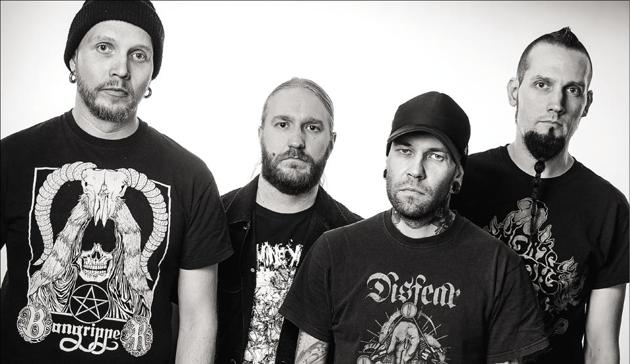 Metal veterans Rotten Sound play ‘grindcore’ metal, a genre characterised by micro-songs delivered with a high intensity(rottensound.com) Metal veterans Rotten Sound play ‘grindcore’ metal, a genre characterised by micro-songs delivered with a high intensity(rottensound.com)