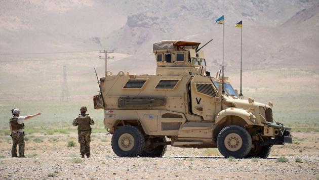 A suicide bomber struck a convoy of security forces in Afghanistan. (AFP File Photo) A suicide bomber struck a convoy of security forces in Afghanistan. (AFP File Photo)
