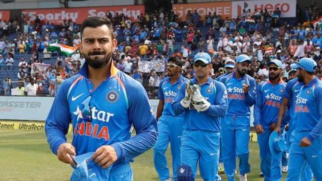 Virat Kohli-led India will face New Zealand in a warm-up game ahead of the ICC Champions Trophy 2017.(Photo by: Deepak Malik/ BCCI/ SPORTZPICS)