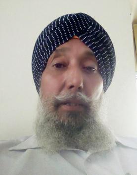 Nirmal Singh, one of the four Sikh men from Alwar who were assaulted by a mob near Ajmer last month.(HT Photo)