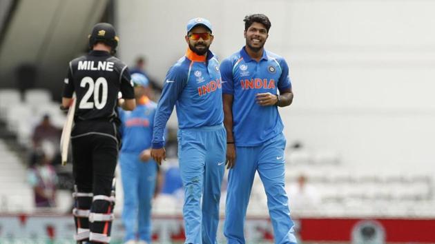 After Ronchi’s departure, nobody else could get going as India restricted New Zealand to 189. (AFP )
