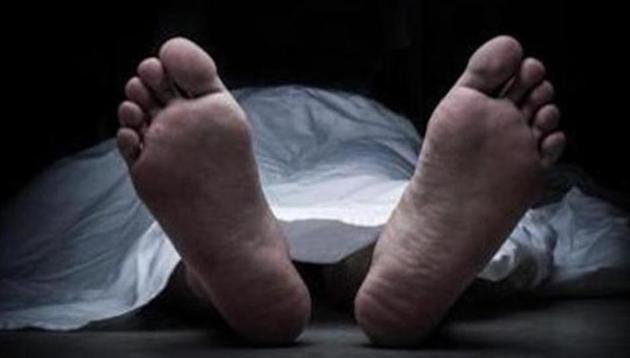 The man had stabbed his mother to dead and left a message on the wall with her blood. (HT file photo) The man had stabbed his mother to dead and left a message on the wall with her blood. (HT file photo)