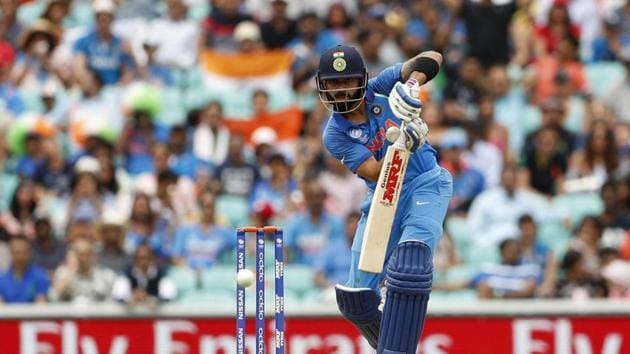 Kohli looked really sharp throughout his innings and brought up his half-century off 52 balls. (AFP )
