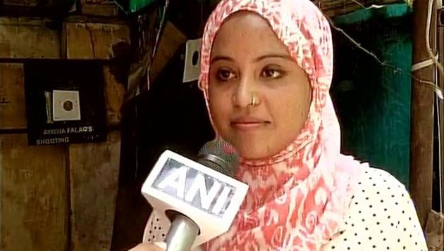 National-level shooter Ayisha Falaq speaks to ANI. (ANI Photo) National-level shooter Ayisha Falaq speaks to ANI. (ANI Photo)