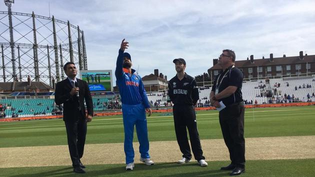 Kane Williamson, New Zealand captain, won the toss and opted to bat. (Twitter )