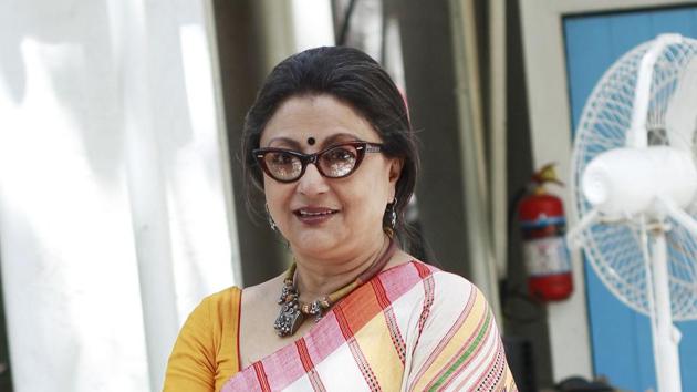 Filmmaker-actor Aparna Sen says she doesn’t like to act in films she is directing.(Waseem Gashroo/HT)