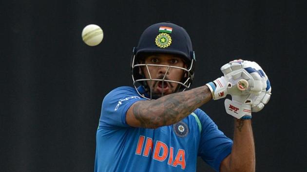 In reply, India lost Ajinkya Rahane early but Shikhar Dhawan combined with skipper Virat Kohli to keep the Men in Blue on track. (Getty Images)