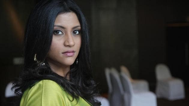 Actor Konkona Sen Sharma says that it was only after three films that she became comfortable with acting.(Ronjoy Gogoi/Hindustan Times)