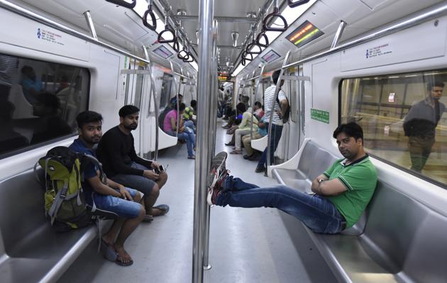The line, will connect the some of the famous monuments of Old Delhi. (Sonu Mehta/HT PHOTO)