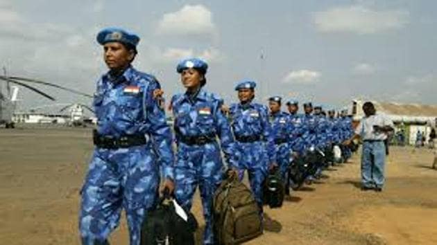 India had set an example in February last year, when it deployed the first ever female foreign police unit for peacekeeping mission in Liberia. (PTI File) India had set an example in February last year, when it deployed the first ever female foreign police unit for peacekeeping mission in Liberia. (PTI File)
