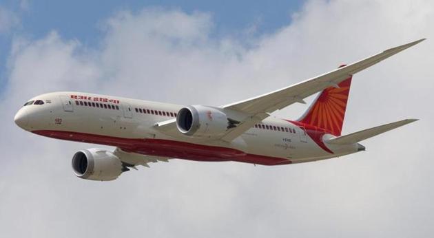 An Air India Airlines Boeing 787 dreamliner. (Reuters photo) An Air India Airlines Boeing 787 dreamliner. (Reuters photo)