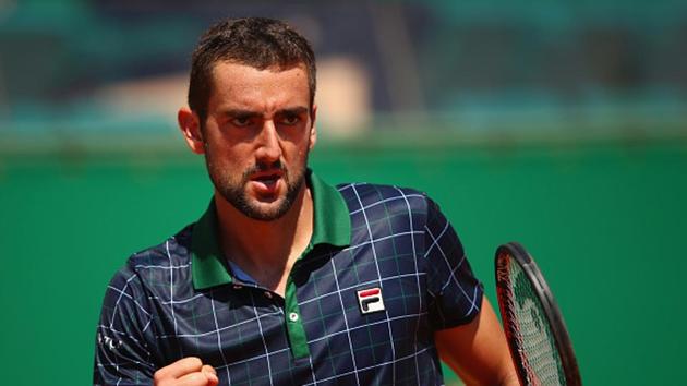 Marin Cilic beat Ernests Gulbis 6-3, 6-3, 6-3 to reach men’s singles second round. (Getty Images) Marin Cilic beat Ernests Gulbis 6-3, 6-3, 6-3 to reach men’s singles second round. (Getty Images)