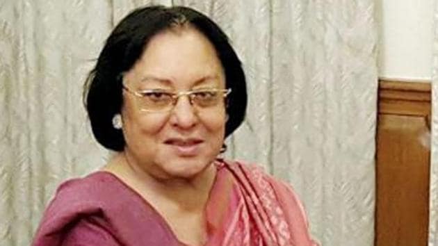 Manipur governor Najma Heptulla  has been appointed chancellor of Jamia Millia Islamia. (PTI File)
