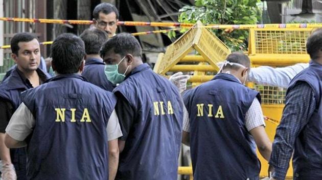 NIA officials exposed a sophisticated network involving government officials, ‘businessmen’, private contractors, hawala operators and militants who diverted government funds to buy arms from dealers in Thailand, Singapore and Malaysia.(PTI FILE PHOTO)