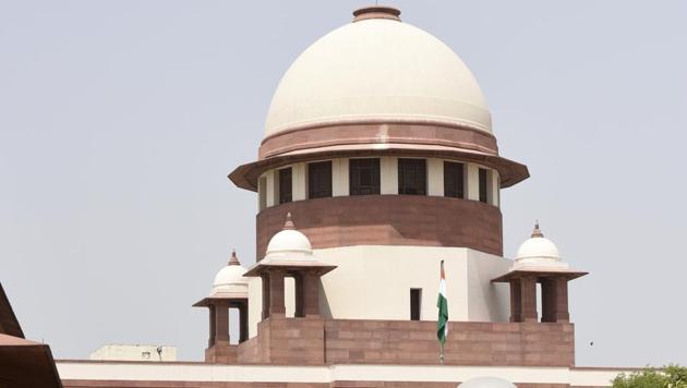 A View of Supreme court in New Delhi on April 27. (Sonu Mehta/HT PHOTO) A View of Supreme court in New Delhi on April 27. (Sonu Mehta/HT PHOTO)